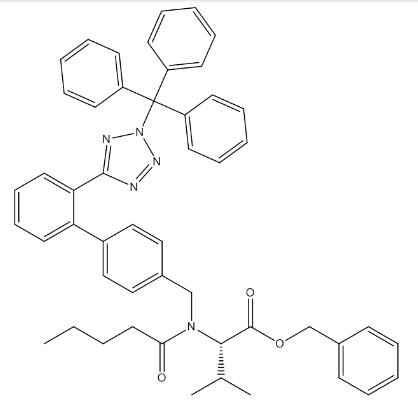 Valsartan Benzyl Ester N2-Trityl Analog