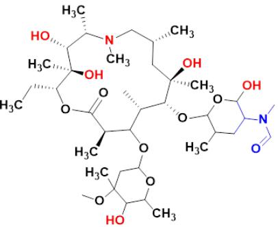 AZITHROMYCIN EP IMPURITY F / USP RC - F 